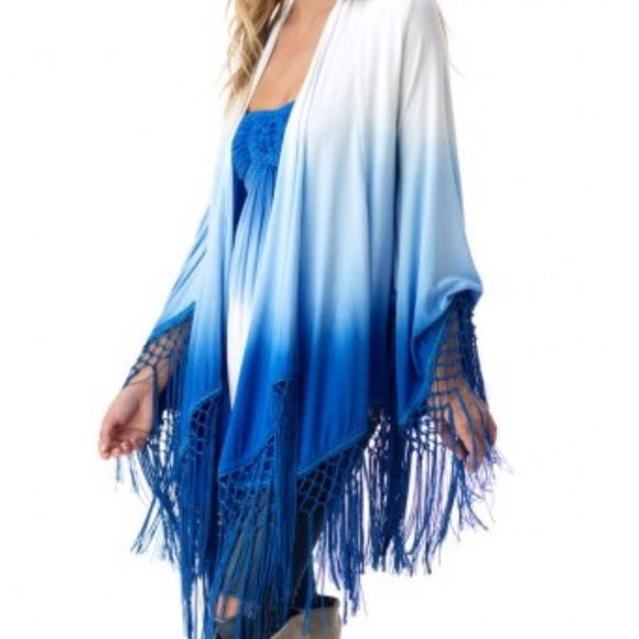 Sky Kimono/Wrap - Picture 2 of 7